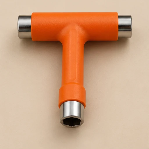 Compact T skate tool